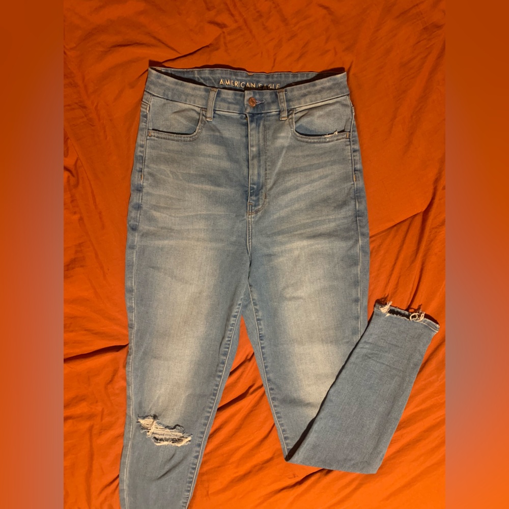 American Eagle 🦅 Curvy Highest Rise Jegging size US 10 Xtra Long